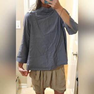 Sold Out Flowy COS Mock Neck Top